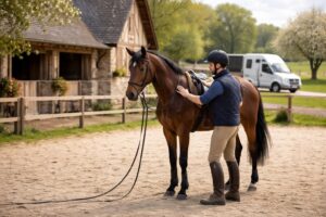 découvrez comment débourrer vos jeunes chevaux en toute sécurité grâce à un transport adapté entre centres équestres en normandie, pour un apprentissage optimal et serein.