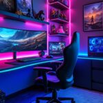 découvrez des idées originales et tendances pour décorer la chambre d’un ado gamer, alliant confort, style et espace gaming optimal.