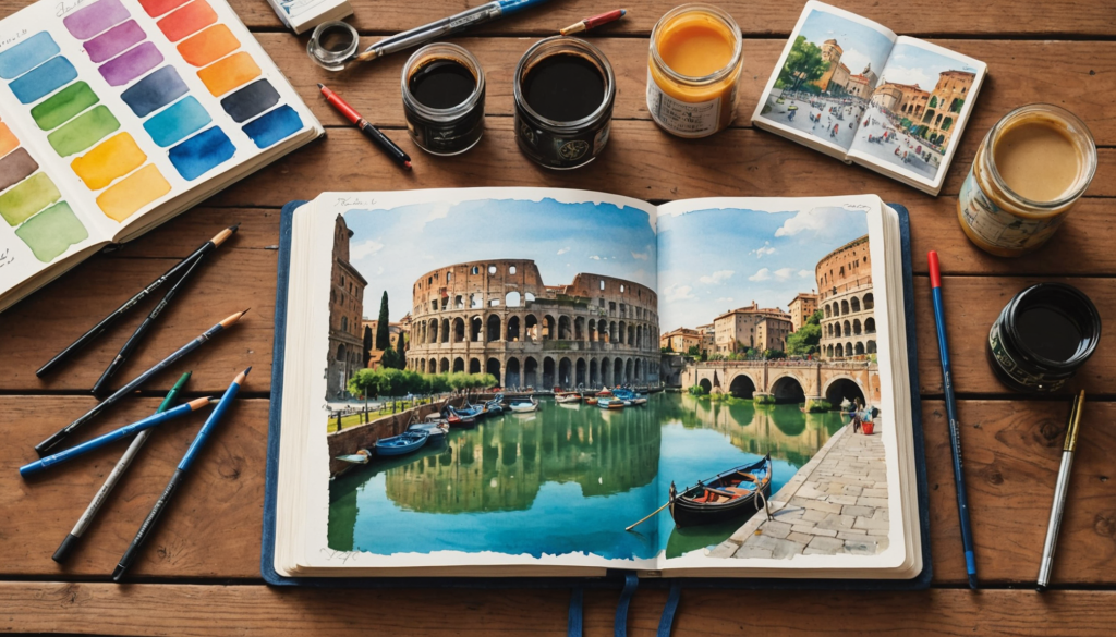 découvrez nos carnets illustrés et laissez-vous inspirer par des circuits artistiques uniques en italie, pour une exploration créative et authentique.