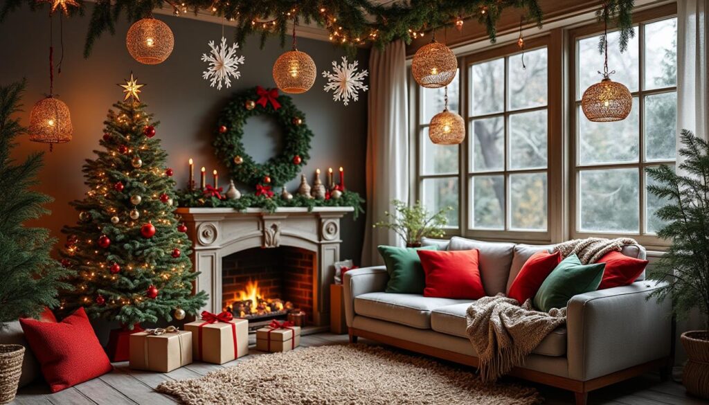 découvrez des astuces simples et économiques pour décorer votre salon à noël sans dépasser votre budget. créez une ambiance festive et chaleureuse sans vous ruiner !
